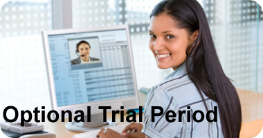 Online training with video conference