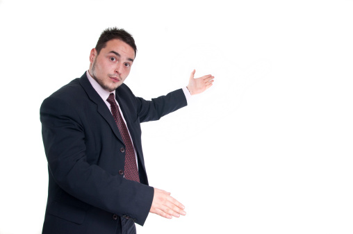 instructor pointing